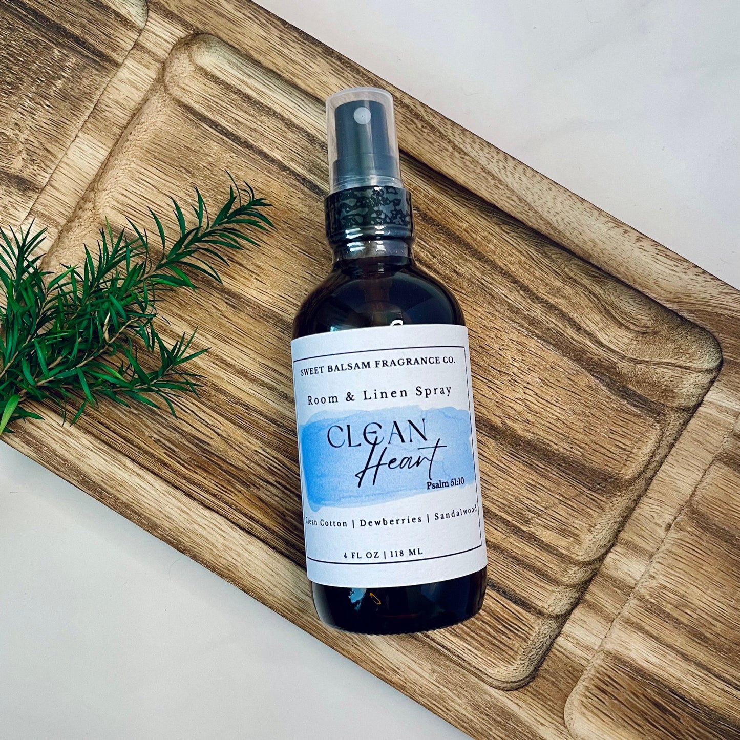 Clean Heart Room + Linen Spray