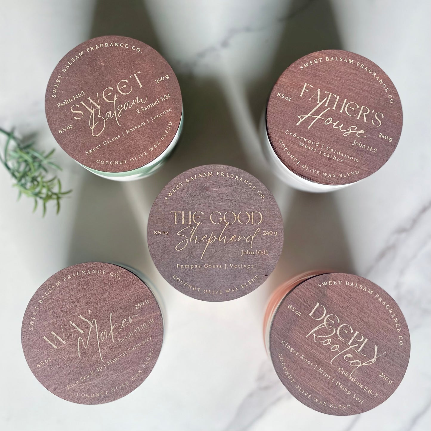 Way Maker Concrete Candle