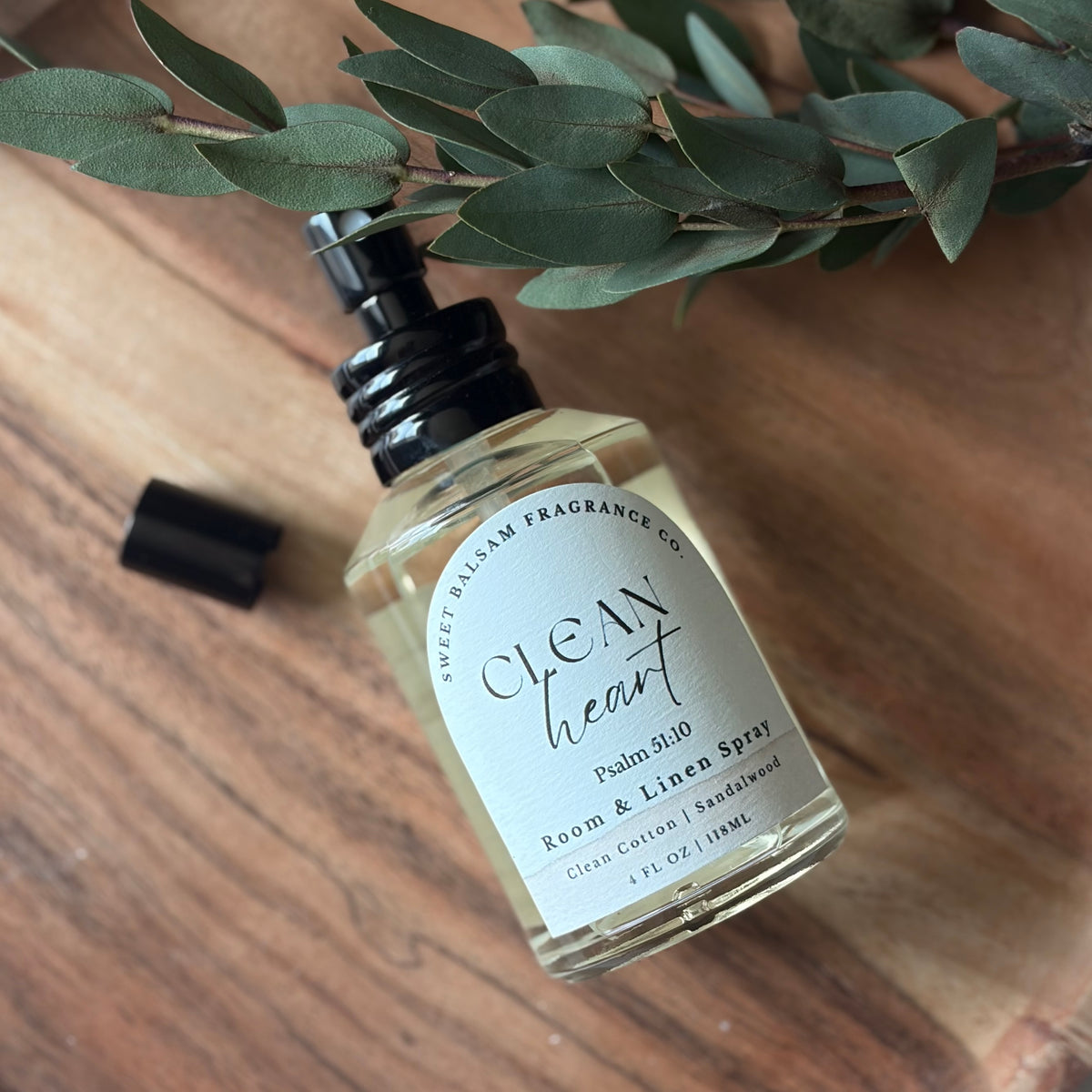 Clean Heart Room + Linen Spray