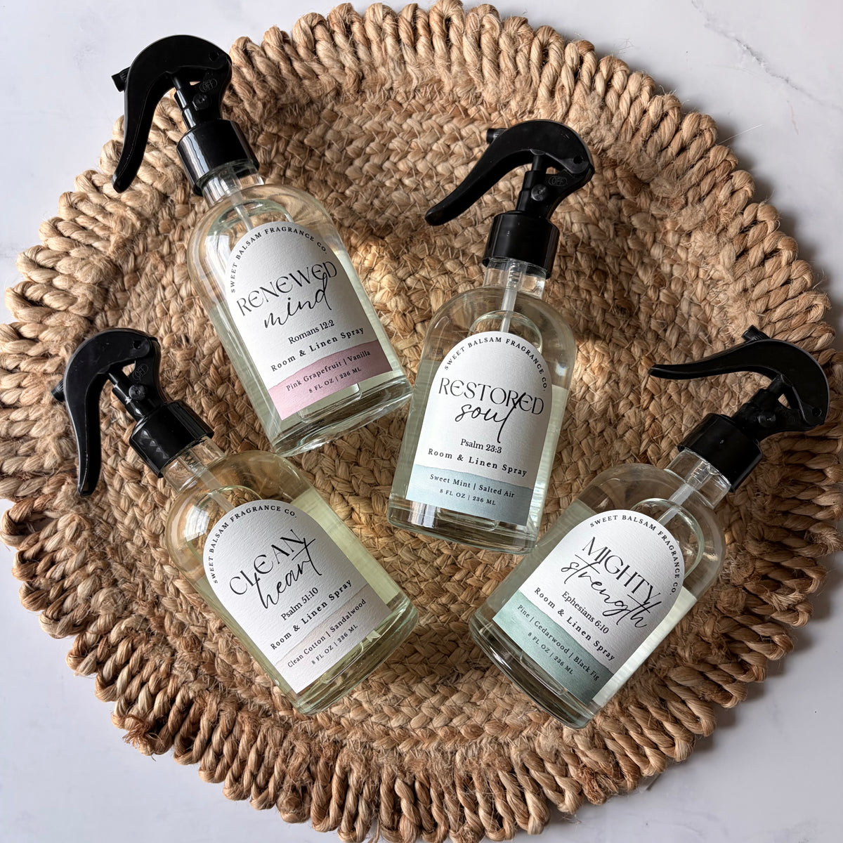 Mighty Strength Room + Linen Spray