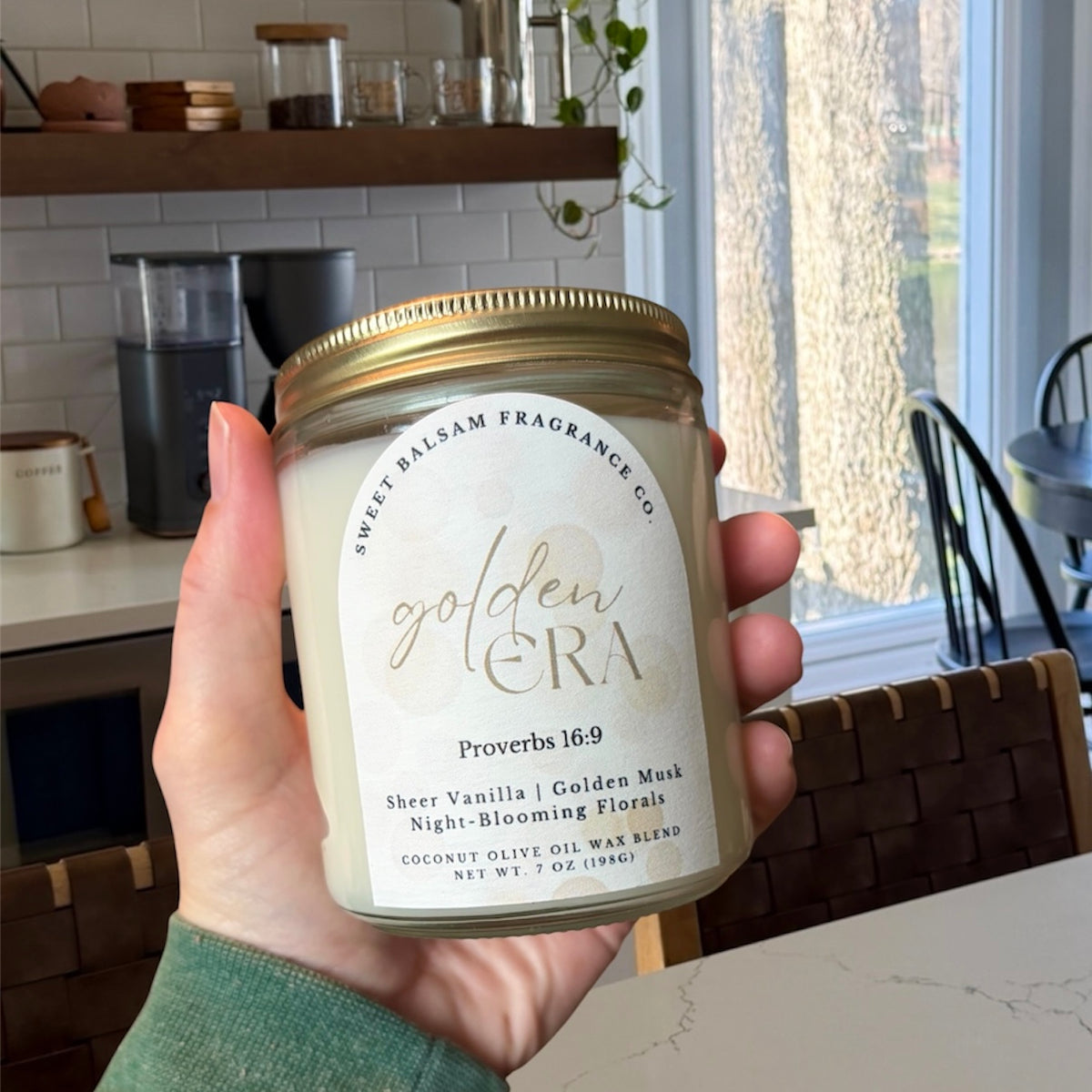 Limited Edition Golden Era Glass Candle