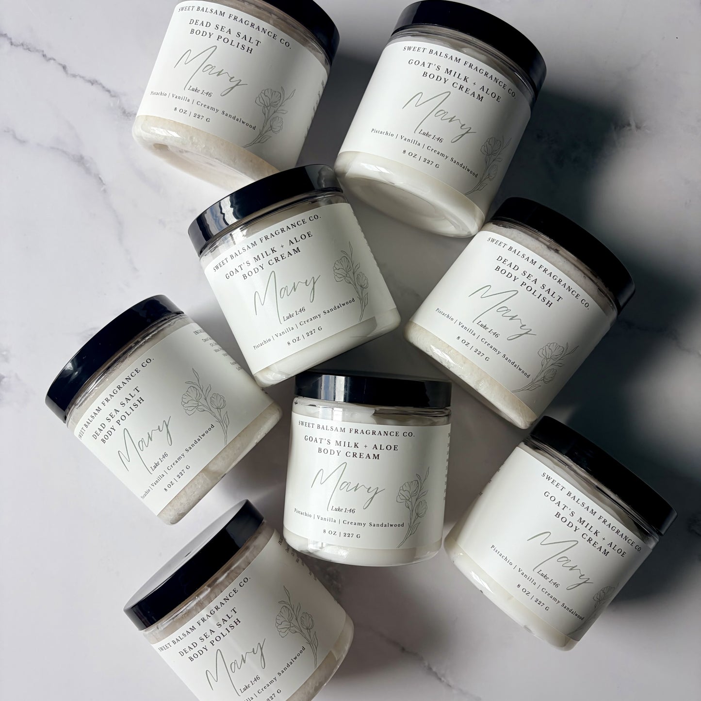 Mary Dead Sea Salt Body Polish