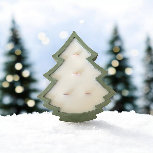 Names of Jesus Concrete Tree Candle